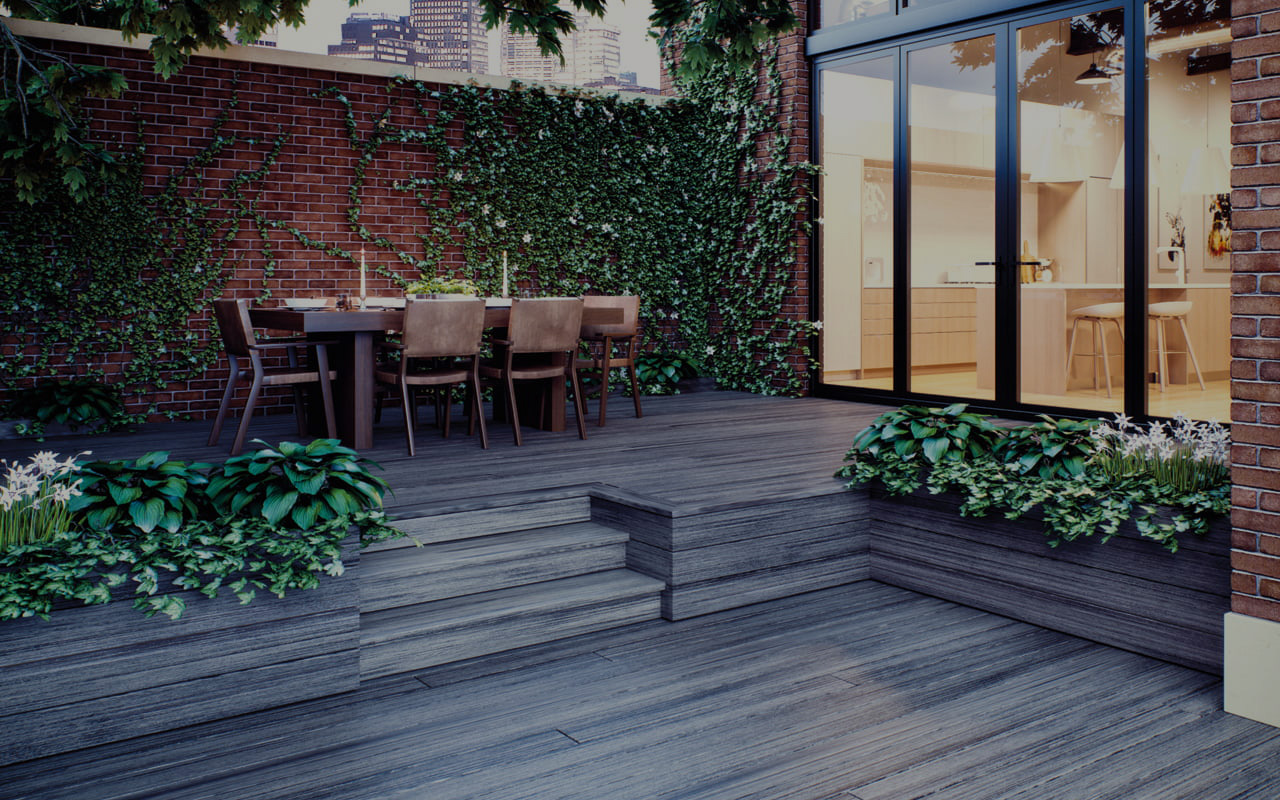 Deckorators Vista Driftwood Urban deck